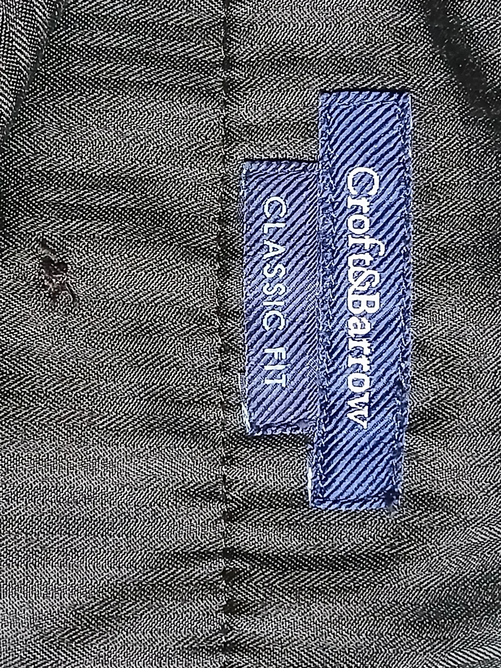 Croft And Barrow Mens Classic Fit No Iron Blue Dress Pants 42x29 Flat Front NWOT